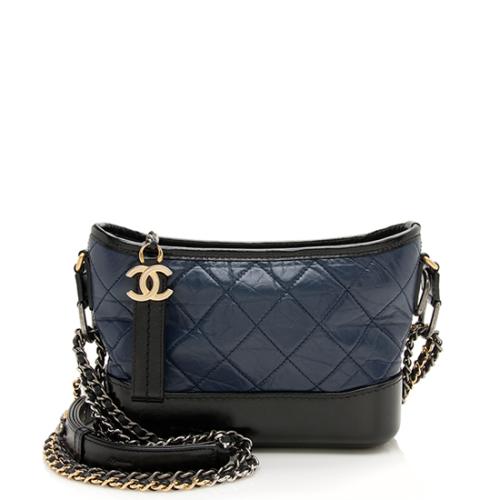 Chanel Aged Calfskin Gabrielle Small Hobo