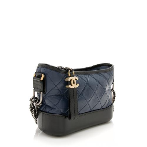 Chanel Aged Calfskin Gabrielle Small Hobo