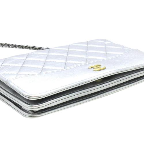 Chanel Aged Calfskin Gabrielle Wallet on Chain