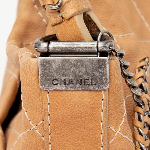 Chanel Aged Caviar Leather Boy Hobo