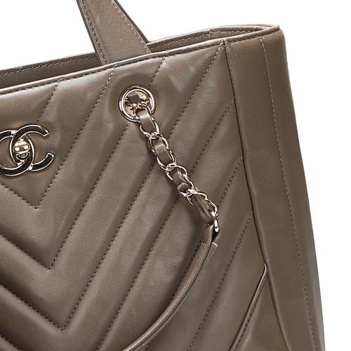 Chanel CC Chevron Satchel