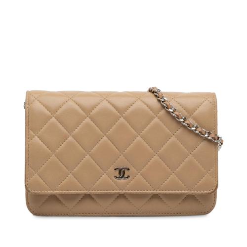 Chanel CC Classic Lambskin Wallet On Chain