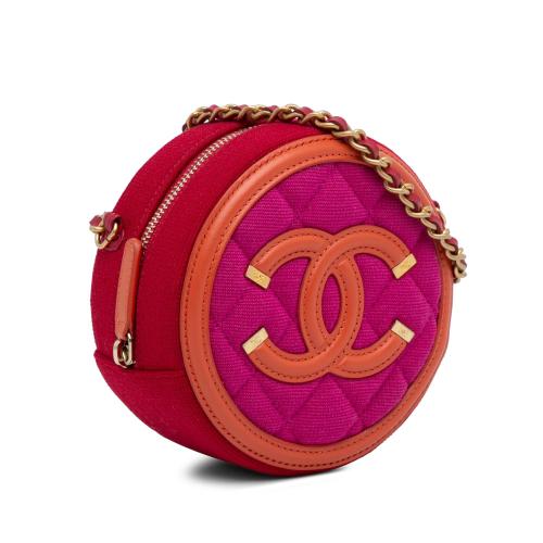 Chanel CC Filigree Crossbody Bag