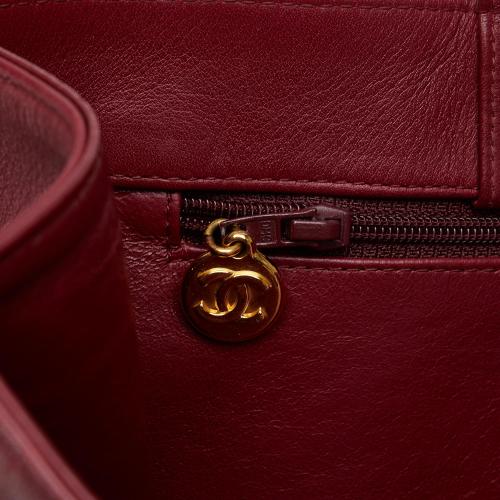 Chanel CC Lambskin Tote Bag