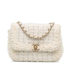 Chanel CC Mini Tweed Flap Crossbody