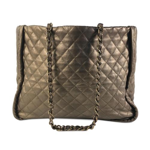 Chanel CC Quilted Calfskin Istanbul Tote