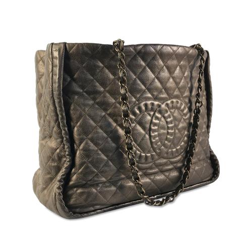 Chanel CC Quilted Calfskin Istanbul Tote