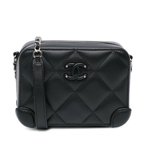 Chanel CC Quilted Lambskin Camera Case