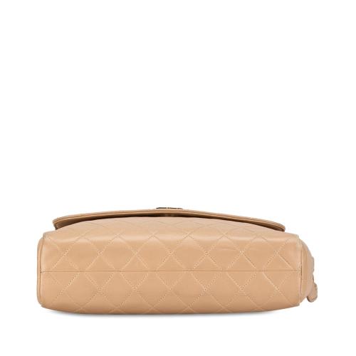 Chanel CC Quilted Lambskin Front Pocket Crossbody