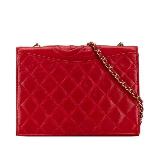 Chanel CC Quilted Lambskin Full Flap