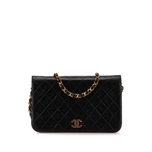 Chanel CC Quilted Lambskin Full Flap