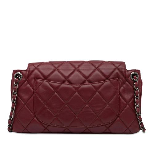 Chanel CC Quilted Lambskin Single Flap