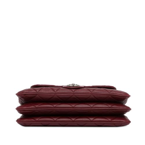 Chanel CC Quilted Lambskin Single Flap