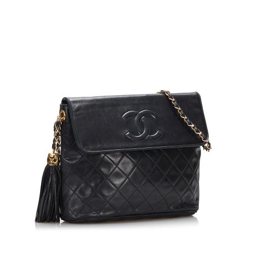 Chanel CC Tassel Crossbody