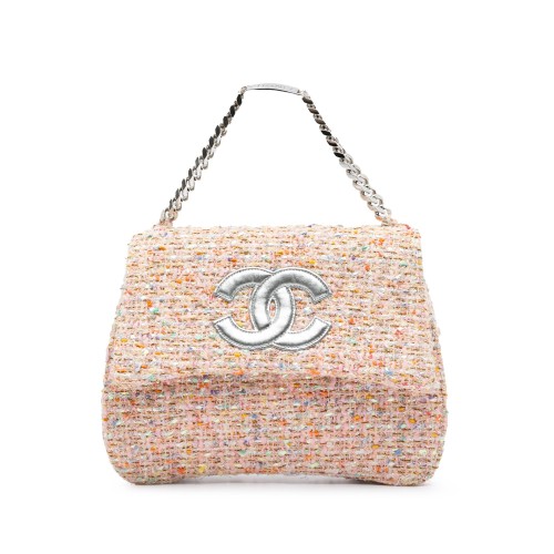 Chanel CC Tweed Flap