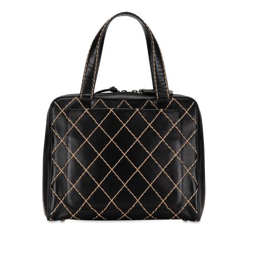 Chanel CC Wild Stitch Lambskin Handbag