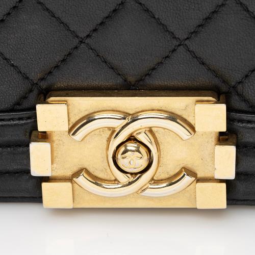 Chanel Calfskin Boy Small Flap Bag