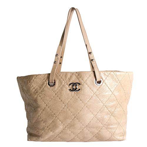 Chanel Calfskin On the Road Tote