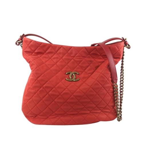 Chanel Caviar Country Chic Hobo