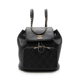 Chanel Caviar Leather Business Affinity Backpack