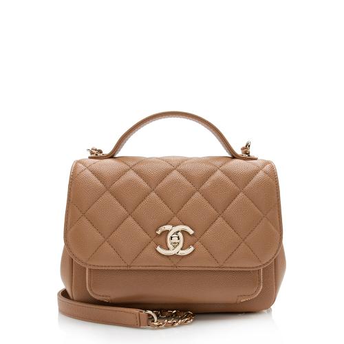 Chanel Caviar Leather Business Affinity Small Flap Bag