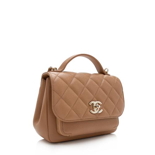 Chanel Caviar Leather Business Affinity Small Flap Bag