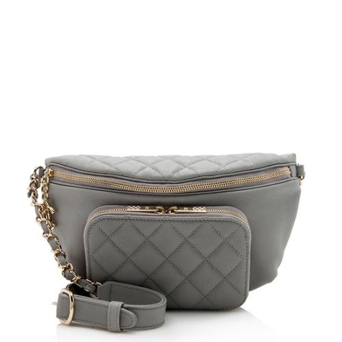 Chanel Caviar Leather Business Affinity Waist Bag