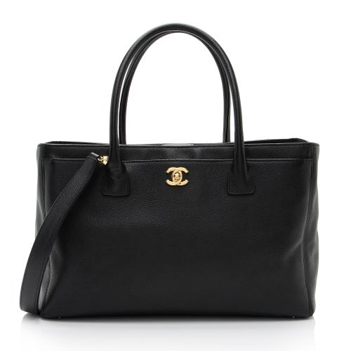 Chanel Caviar Leather Cerf Classic Executive Tote