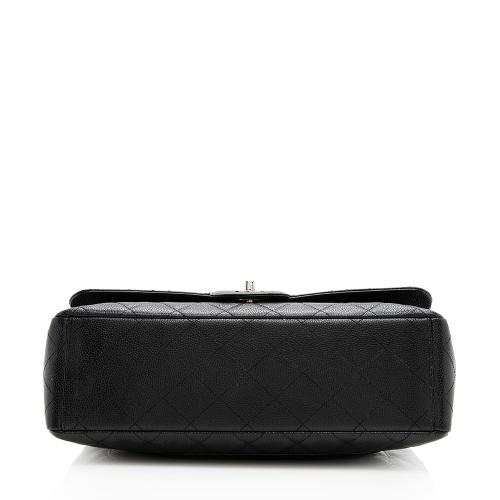 Chanel Caviar Leather Classic Maxi Single Flap Bag