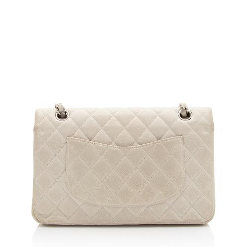 Chanel Caviar Leather Classic Medium Double Flap Bag