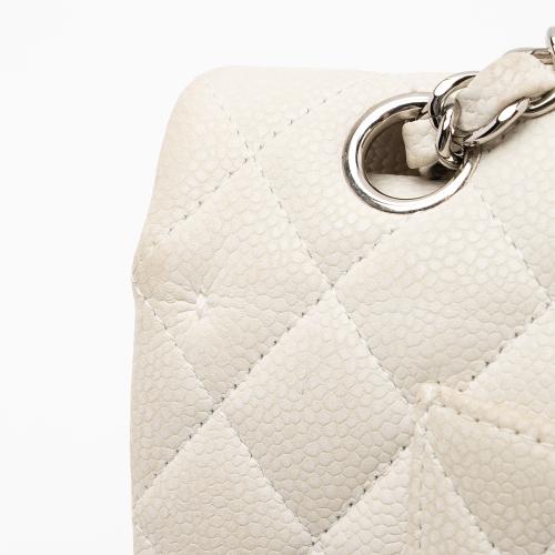 Chanel Caviar Leather Classic Medium Double Flap Bag