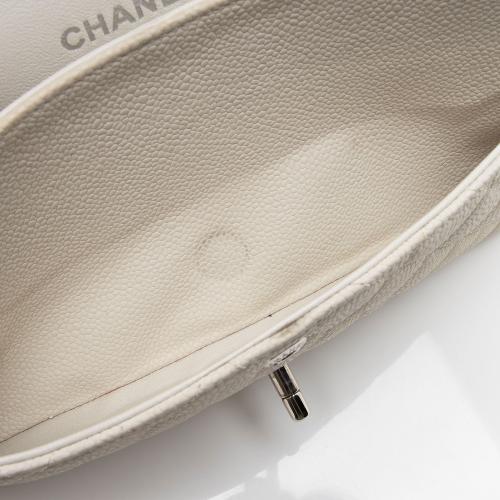 Chanel Caviar Leather Classic Medium Double Flap Bag