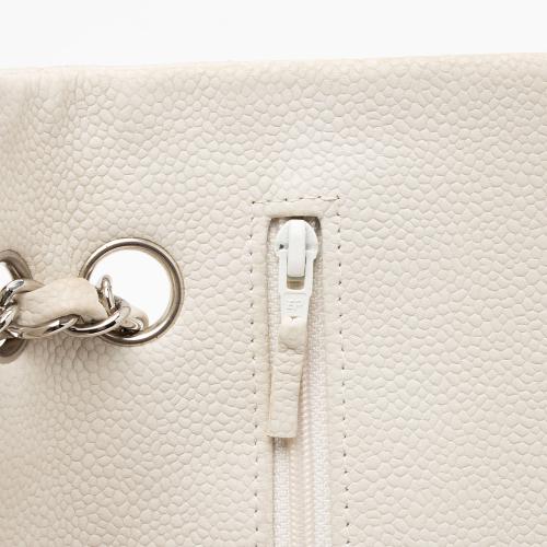 Chanel Caviar Leather Classic Medium Double Flap Bag