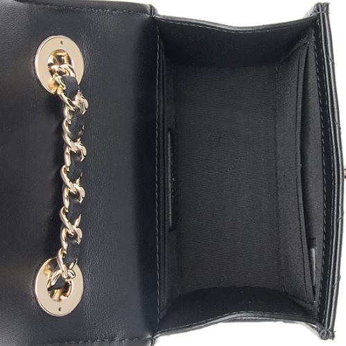 Chanel Caviar Leather Clutch with Chain