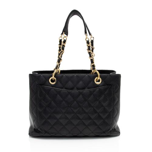 Chanel Caviar Leather Grand Shopping Tote