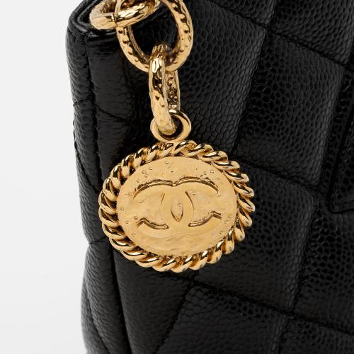 Chanel Caviar Leather Medallion Tote