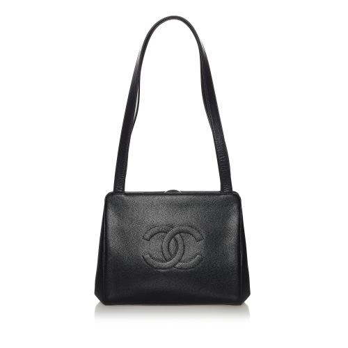 Chanel Caviar Leather Shoulder Bag