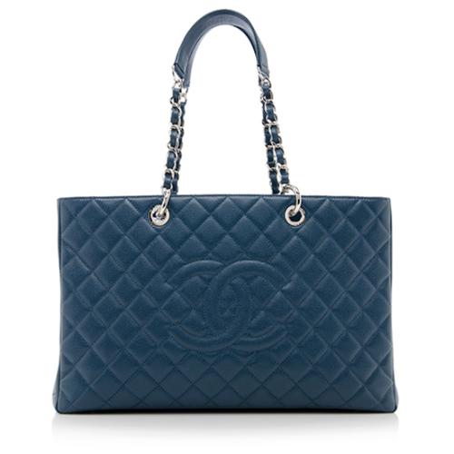 Chanel Caviar Leather XL Grand Shopping Tote