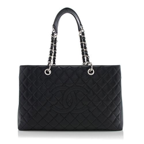 Chanel Caviar Leather XL Grand Shopping Tote