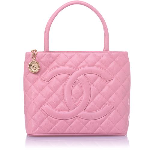 Chanel Caviar Medallion Tote