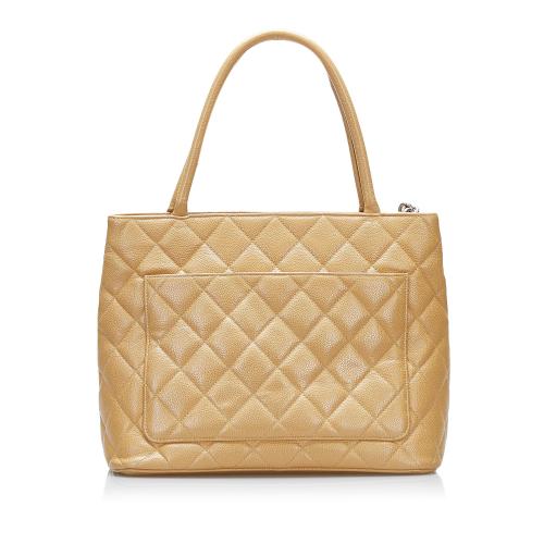 Chanel Caviar Medallion Tote