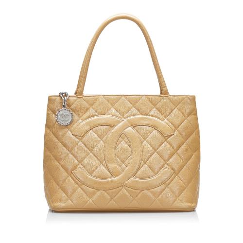 Chanel Caviar Medallion Tote