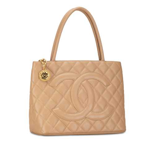 Chanel Caviar Medallion Tote