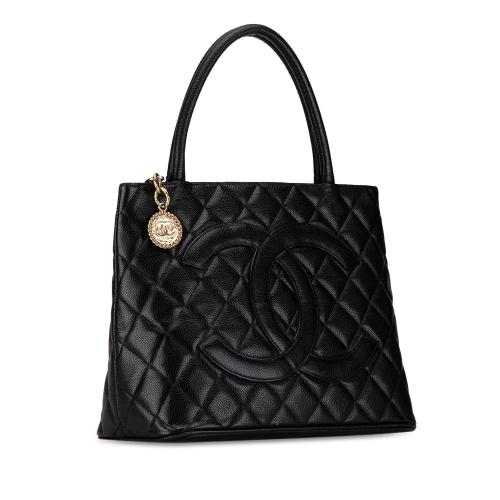 Chanel Caviar Medallion Tote