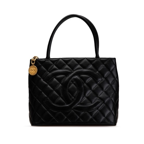 Chanel Caviar Medallion Tote