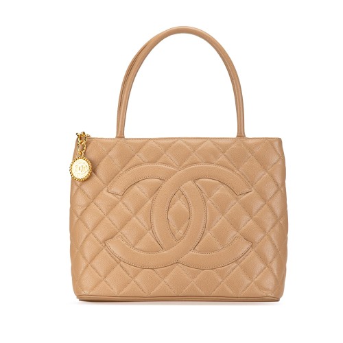 Chanel Caviar Medallion Tote