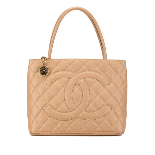 Chanel Caviar Medallion Tote