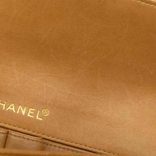 Chanel Choco Bar East West Flap Bag