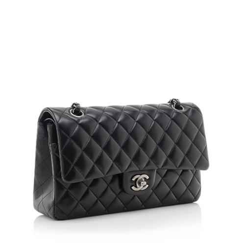 Chanel Lambskin Classic Medium Double Flap Bag