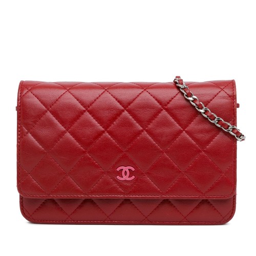 Chanel Classic Lambskin Wallet on Chain